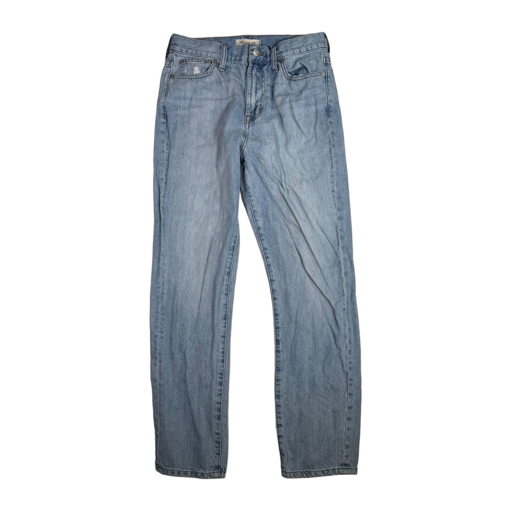 Madewell The Perfect Summer Jean‎ Women's 27 Light Wash High Rise Straight Blue
